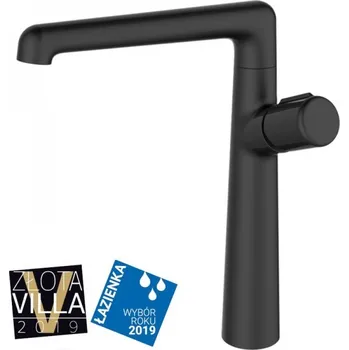 Vodovodní baterie Laveo NOMIA 25BL baterie dřezová, keramická kartuše 25 mm, černá