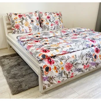 Povlečení Povlečení bavlněný satén divoké květy Harmonia rozměr povlečení cm: 140x220, 70x90