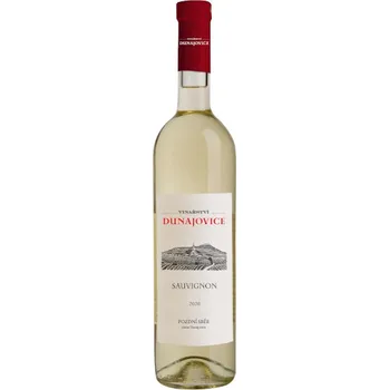 Víno CHÂTEAU VALTICE Dunajovice Sauvignon pozdní sběr 2020 0,75l suché víno bílé víno