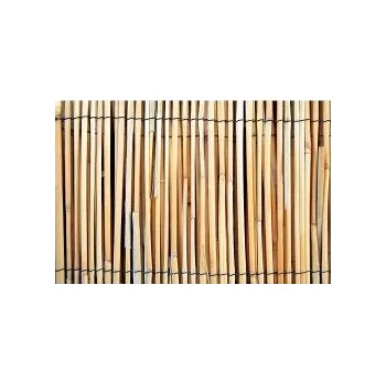 zahradní zástěna Rohož stínící rákos na plot 1x5m STRONG
