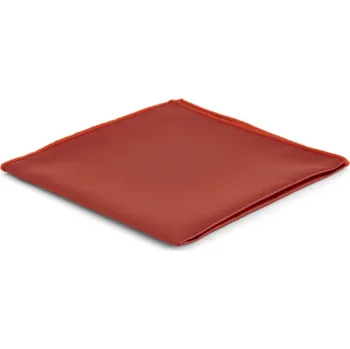 Terakotový kapesníček do saka Basic - Trendhim