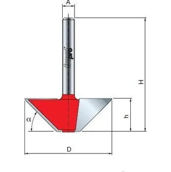 Fréza FREUD Stopková fréza D24x12 s=8 40-90208P