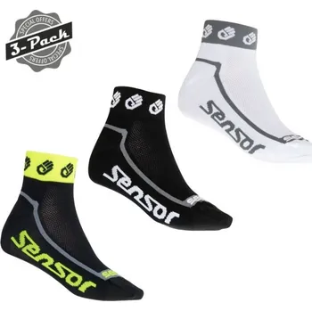 Pánské ponožky ponožky SENSOR RACE LITE SMALL HANDS 3pack NEW (ponožky SENSOR RACE LITE SMALL HANDS 3pack NEW)