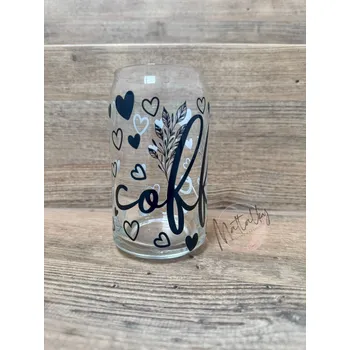 Sklenice Sklenička coffee černá