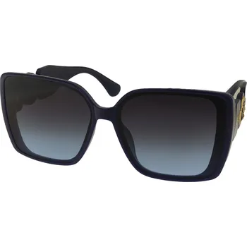 Sluneční brýle Dámské elegantní brýle s detailním vzorem modré barvy S1823-2