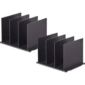 Úložný box Yamazaki, Organizéry na kabelky Smart 4957 | 2ks | černé