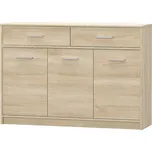 Komoda 3D2S, dub sonoma, TEYO