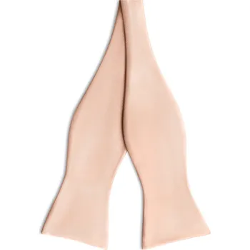 Růžový saténový vázací motýlek - Trendhim