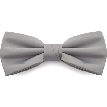 Motýlek Světle šedý jednoduchý motýlek - Trendhim