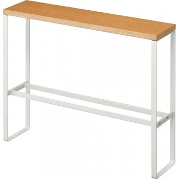 Botník Yamazaki, Stojan na přezůvky s poličkou Tower 5152 | bílý