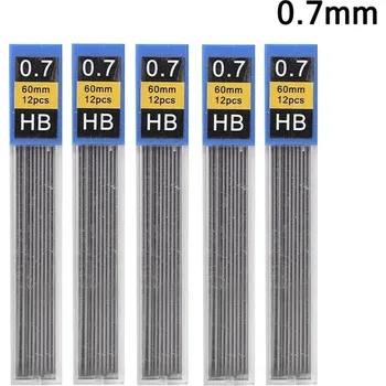 Grafitová tužka Mechanická tužka z nerezové oceli pro umělce a studenty - 5 balení 0.7mm