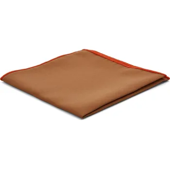 Kravata Světle hnědý kapesníček do saka Basic - Trendhim