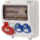 Zásuvková skříň Famatel ZSF V190 IP54 jištěná s chráničem