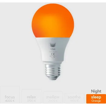 Žárovka Vitae ORANGE ONLY E27 Hynek Medřický