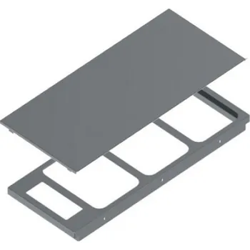 Odpadkový koš Rám s krytem pro odpadkové koše REJS SORTE 90 grafit