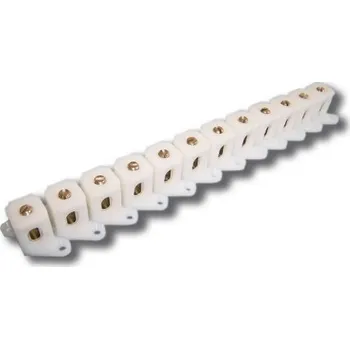 Svorka průchozí izolovaná Elektro Bečov HPS-25/35 12pólů J441400