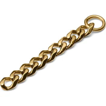 Šperk Ocelový přívěsek řetízek zlaté barvy - Lucleon
