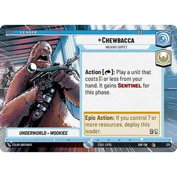 Karetní hra Chewbacca 271 - Spark of Rebellion Extras Typ karty: Standard