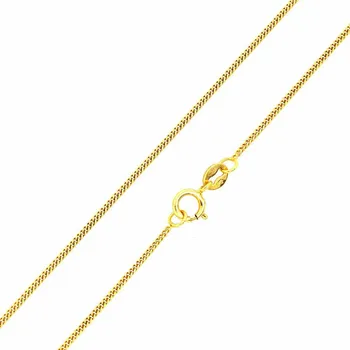 Řetízek Zlatý řetízek Pancr jemný 42 cm