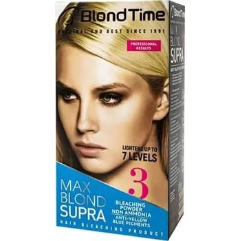 Odstraňovač barvy na vlasy Blond Time Supra 3 Odstraňovač barvy z vlasů 120 ml