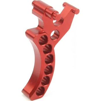 Airsoft RetroArms CNC spoušť AK, typ C - Červená