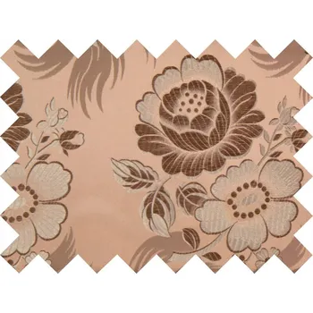 HEDVA ČESKÝ BROKÁT Vzorek brokátu Ondrin ŠÍPKOVÁ RŮŽE lososová | 32