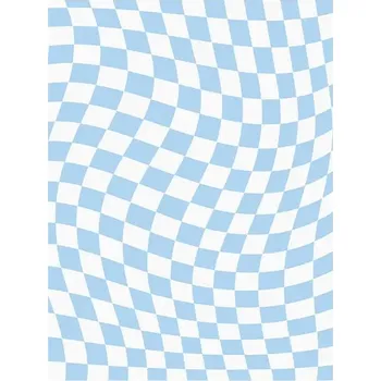 Koberec Luxusní kostkovaný koberec do obýváku - J,140 x 200 cm