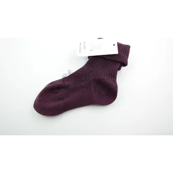 Dětské ponožky Jeej design Mulberry (tmavě fialová) - vel. 19/22
