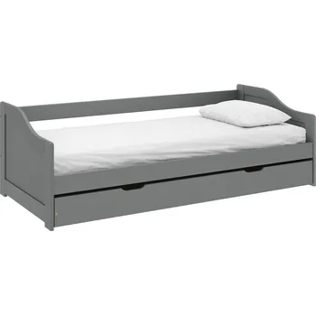 Postel Postel s přistýlkou LAURA 90×200 borovice šedá