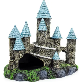 Dekorace do akvária Happet Hrad s jeskyní - Dekorace do akvária