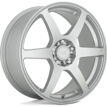 Alu kolo Motegi MR143 CS6 disk 17x7 5X114.3/5X120 74.1 ET40, Hyper silver