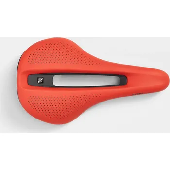 Sedlo na kolo Sedlo Bontrager Verse Short Elite ČERVENÁ 250mm x 155mm
