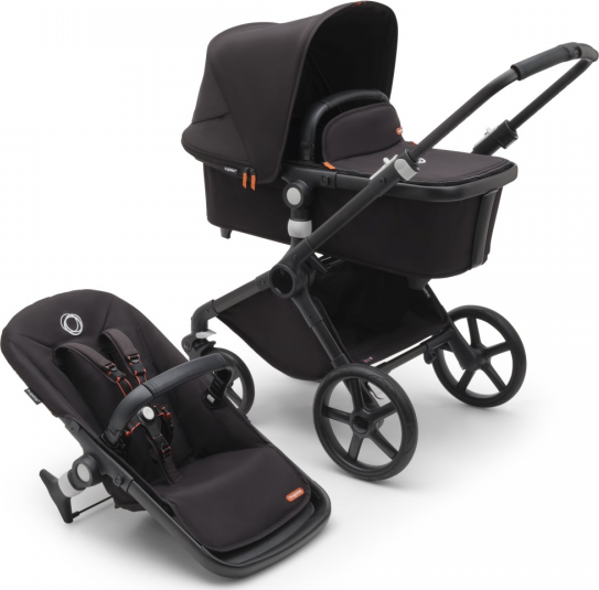 Bugaboo Fox Cub komplet BLACK/MIDNIGHT BLACK