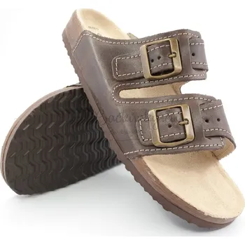 Chlapecké sandály Pantofle Protetika ORS T 16 hnědé - vel. 35