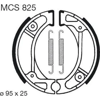 Motodíl Brzdové čelisti LUCAS MCS 825 HONDA SA 50 Vision 1988-1994