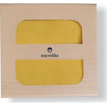 Povlečení Maceshka Mušelínové povlečení Nature, mimosa