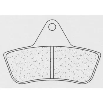 Brzdová destička Brzdové destičky CL BRAKES ATV ze slinutého kovu - 2926ATV1 ARCTIC CAT Cat 400 4x4 1998-2004