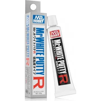 Tmel Mr. White Putty R - bílý tmel (řídký) 25g - Gunze Sangyo P123