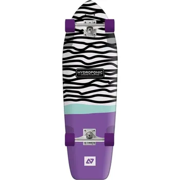 Longboard HYDROPONIC cruiser - Square Complete Cruiser Skateboard (CONCRETE PURPLE)