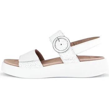 Dámské sandále GABOR Dámské kožené bílé sandálky 42.863.60-255 Velikost 42