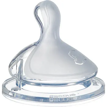 Bebeconfort Náhradní savičky Emotion Physio hustá strava 6m+ 2 ks