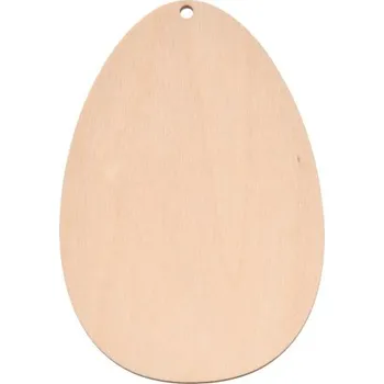 Dřevia Závěsná dekorace - vajíčko 10 cm