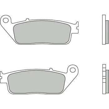 Brzdová destička Brzdové destičky BREMBO Scooter Carbon Ceramic - 07074CC KAWASAKI J 300 2014-2018
