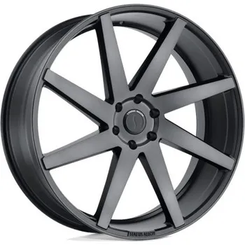 Alu kolo Status BRUTE disk 24x9.5 5X114.3 76.1 ET30, Uhlíkový grafit