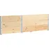 Vyvýšený záhon Vyvýšený záhon 3x 120 x 80 cm masivní borové dřevo