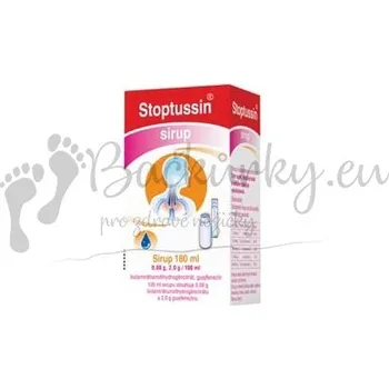 Lék na kašel, rýmu a nachlazení Stoptussin sirup 180 ml