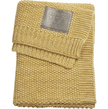 Kočárek Meyco Woezel & Pip deka do kočárku/kolébky Pip 75x100 cm yellow