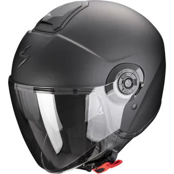 Helma na motorku Scorpion exo-city ii solid matná černá l