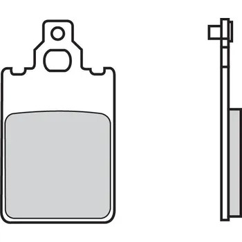 Brzdová destička Brzdové destičky BREMBO Scooter Carbon Ceramic - 07009 07009