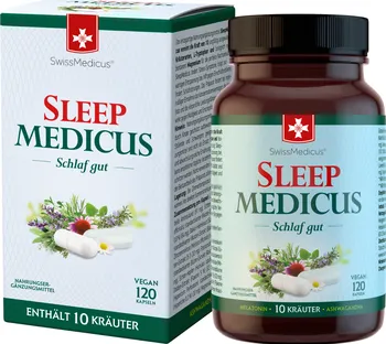 Přírodní produkt SwissMedicus SleepMedicus 120 cps.